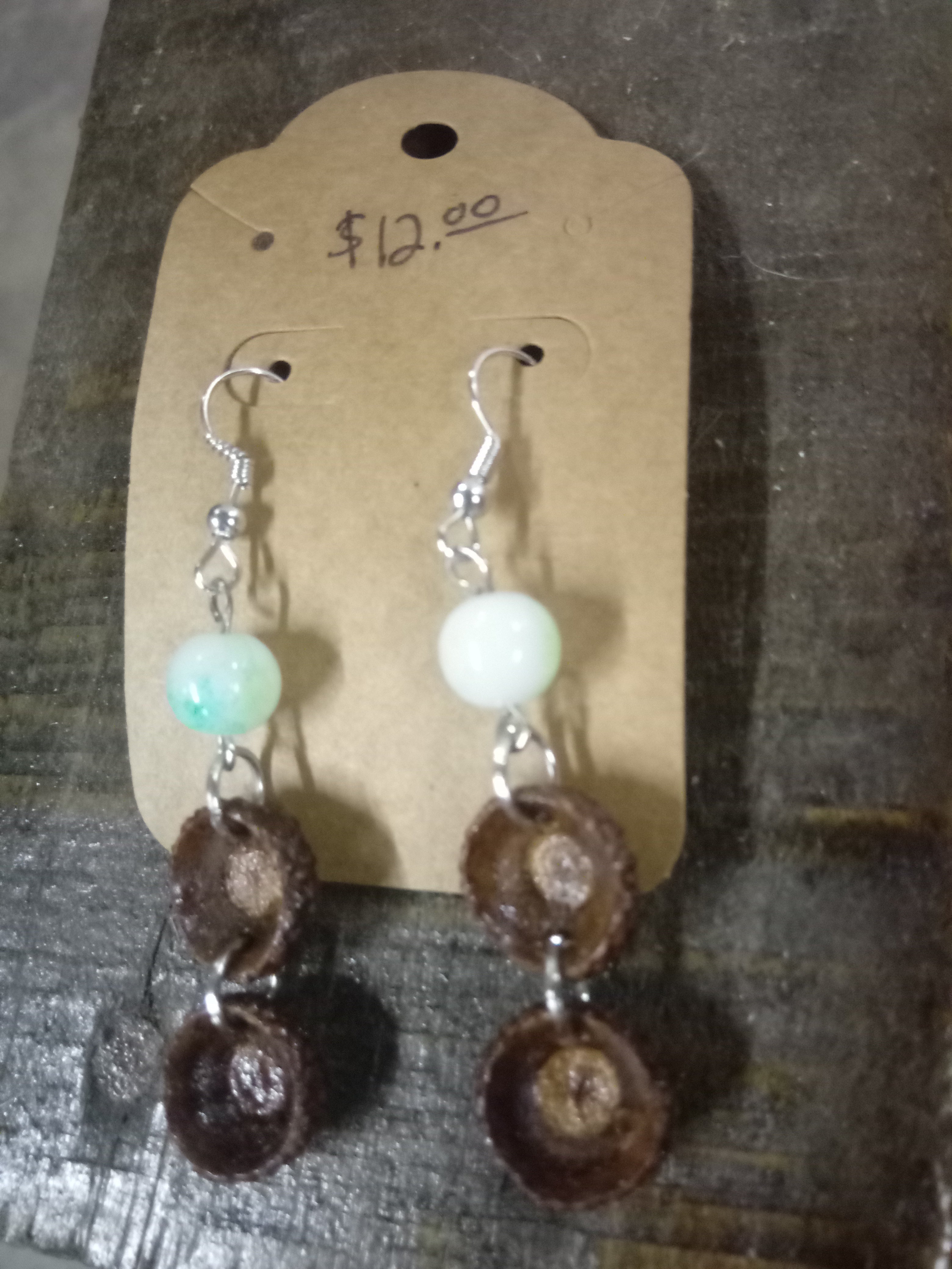 Acorn top dangles