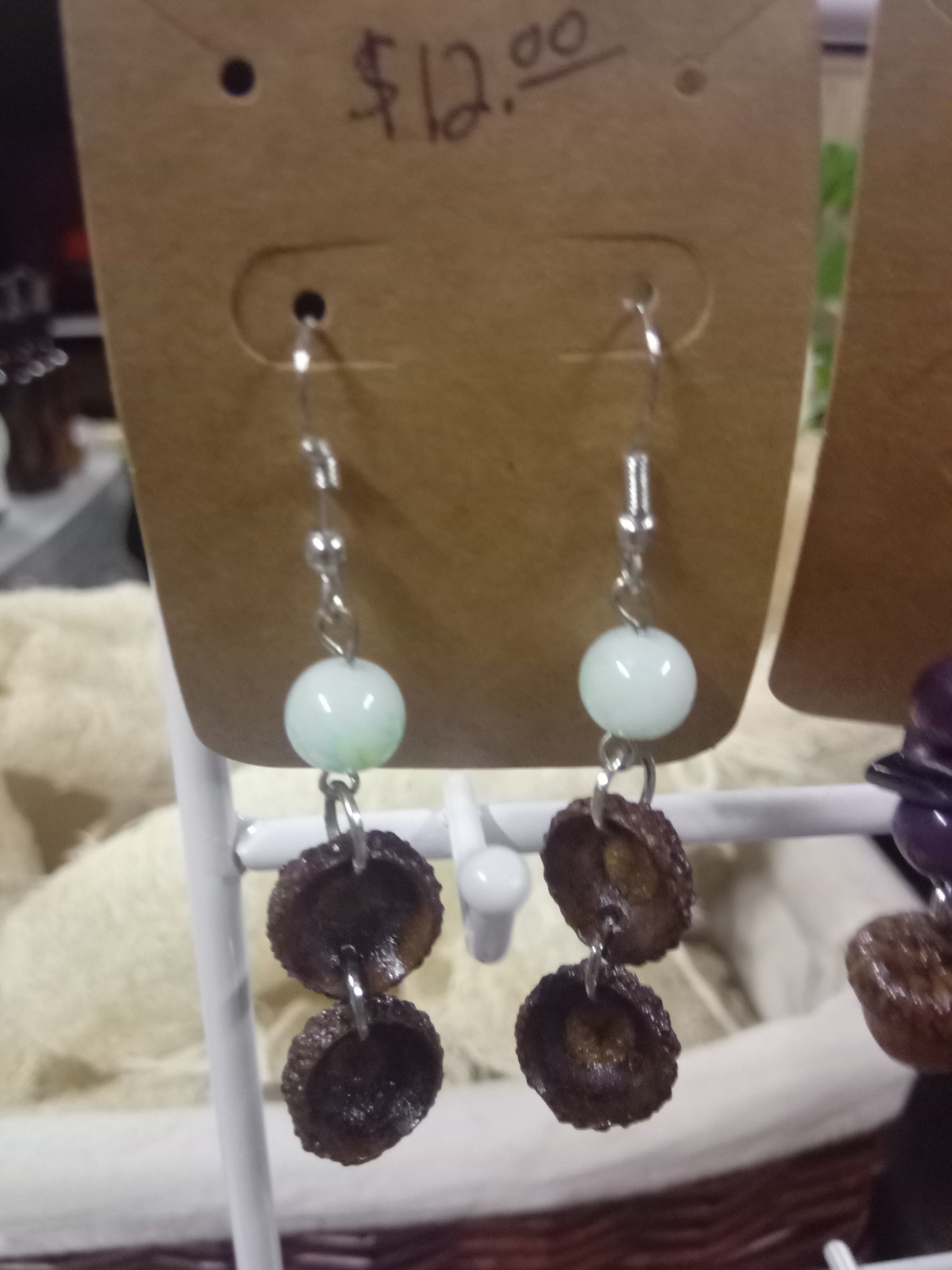 Acorn top dangles