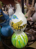 Whimsical bee hotels