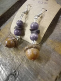Beaded Acorn dangles